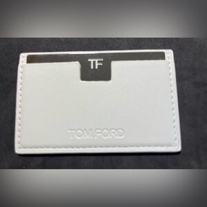 TOM FORD White Card Holder with Mirror- VIP promo gift Brand New